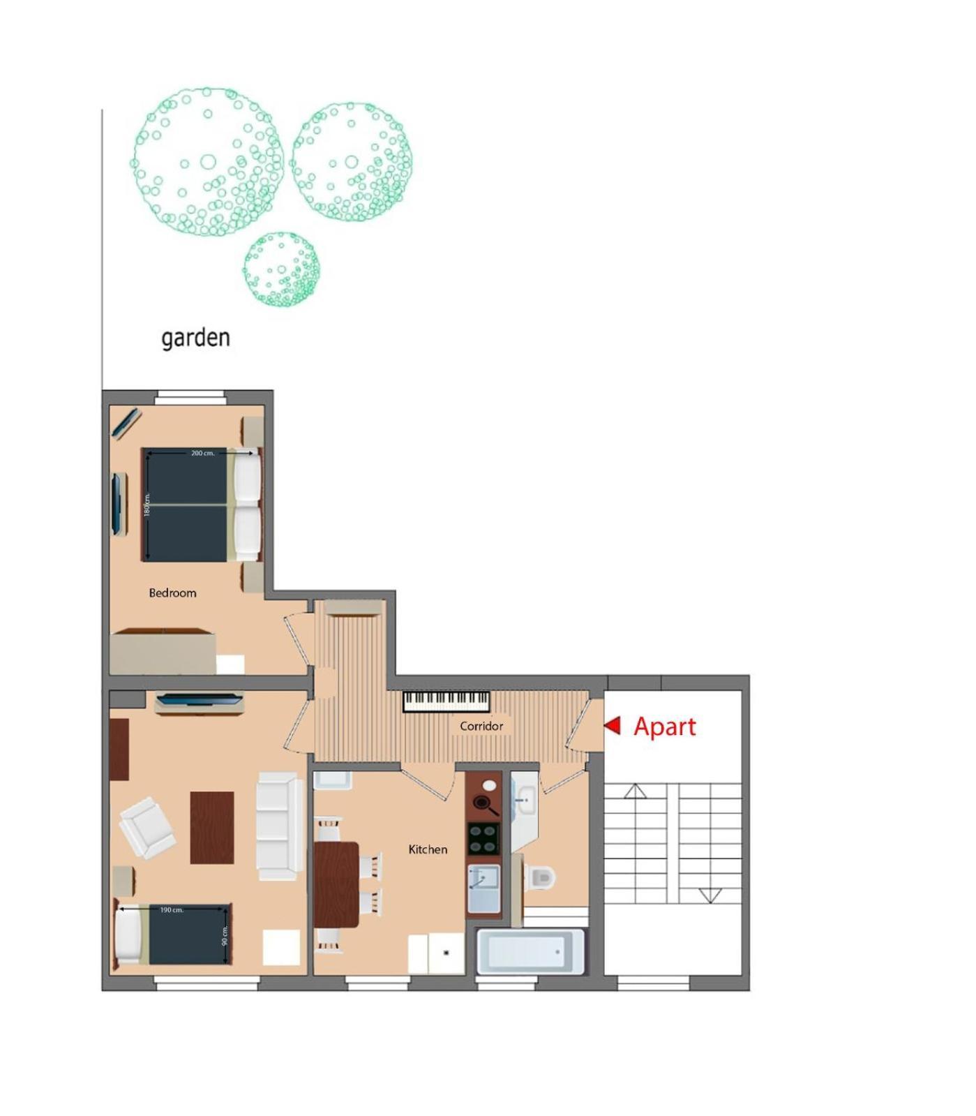 Golden Apartments Essen Ngoại thất bức ảnh