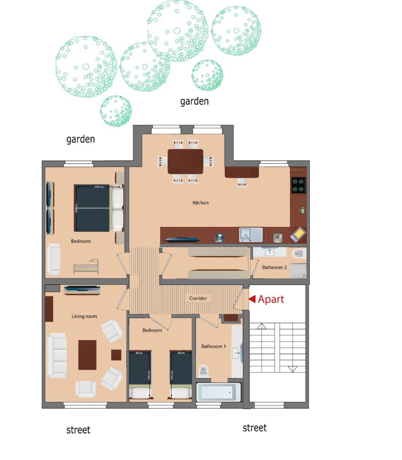 Golden Apartments Essen Ngoại thất bức ảnh