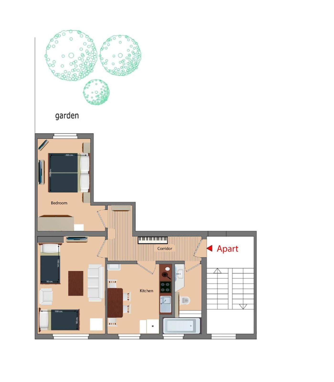Golden Apartments Essen Ngoại thất bức ảnh